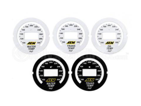 MEDIDOR DE TEMPERATURA DE ACEITE / TRANSMISIÓN / REFRIGERANTE AEM DIGITAL DE 52 MM